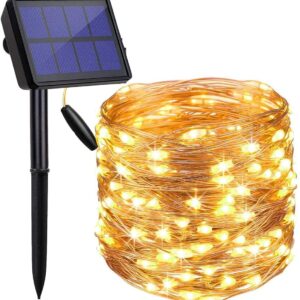 200 Waterproof LED Solar Fairy Light Outdoor with 8 Lighting Modes for Home Garden and Decoration