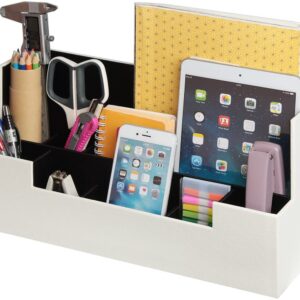 Desk Supplies Office Organizer Caddy (White)