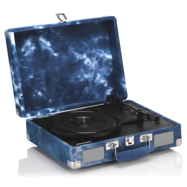 Cruiser Plus Bluetooth Turntable 3 Speed Indigo Blue