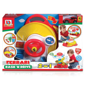 BB Junior Ferrari Dash 2 in 1 Driving Tower with Car