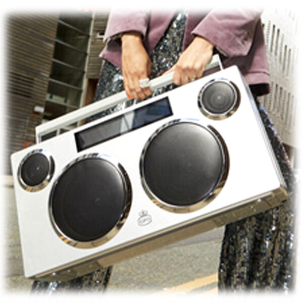 Manhattan Retro Boombox  Bluetooth Party PA Speaker Portable