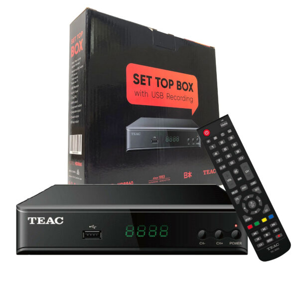 New Teac Full HD Digital TV Set Top Box DVB-T HDMI USB Recording