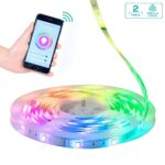 2m IP65 Smart RGB & Warm White LED Strip Lights