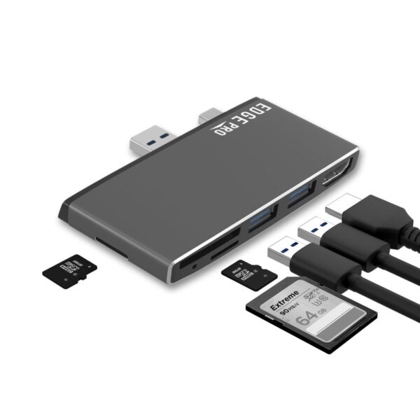 Edge Pro Multifunction USB- C Hub for  Surface Pro Gen 5/6