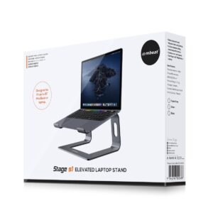 Stage S1 Space Grey Elevated Laptop Stand up to 16"" Laptop