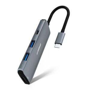 7-in-1 USB-C 3.2 Gen2 Hub with 8K Video  10Gbps Data - Space Grey