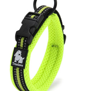 Heavy Duty Reflective Collar Neon Yellow L