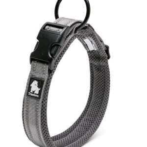 Heavy Duty Reflective Collar Grey XL