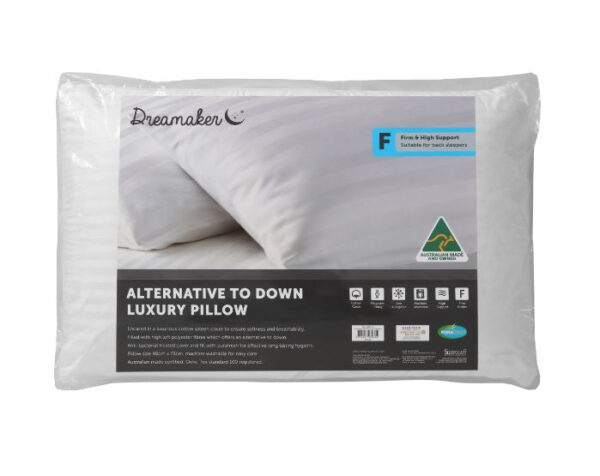 Alternative to Down Pillow Firm