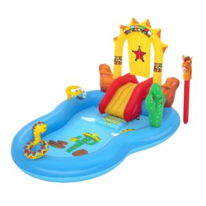 Wild West Kids Play Inflatable Above Ground Swimming Pool