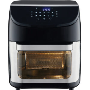 12L Digital Air Fryer w/ 200C  7 Cooking Settings & Rotisserie Function