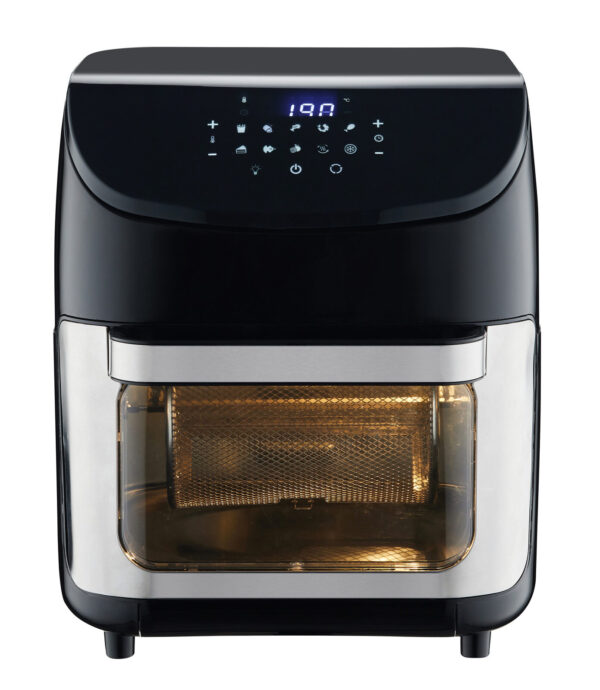 12L Digital Air Fryer w/ 200C  7 Cooking Settings & Rotisserie Function