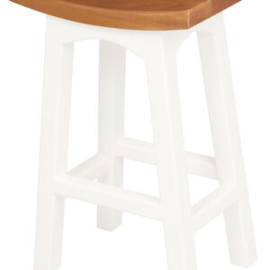 Tokyo Timber Kitchen Counter Stool (White Caramel)