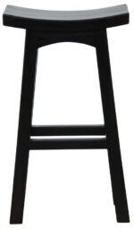 Tokyo Solid Mahogany Timber Barstool (Chocolate)