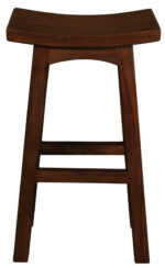 Tokyo Solid Mahogany Timber Barstool (Mahogany)