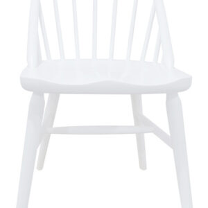 Vera Solid Oak Dining Chair - Set of 2 (White)