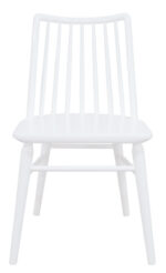 Riviera Solid Oak Dining Chair - Set of 2 (White)