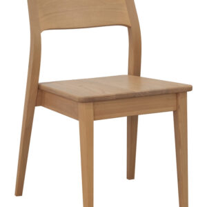 Providence Solid Oak Dining Chair - Set of 2 (Natural)