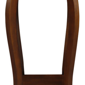 1 Drawer Cabriol Leg Plant Stand (Mahogany)