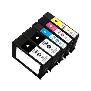 Compatible Premium  No. 100XL High Yield Inkjet Cartridge Set of 5  - 2BK 1C 1M 1Y (14N1068A - 14N1071A) - for use in  Printers