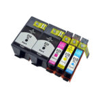 Compatible Premium 934XL + 935XL High Yield Inkjet Cartridges Set of 5  - 2BK 1C 1M 1Y (CN053AA - CN056AA) - for use in  Printers