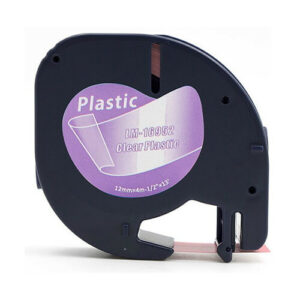 Compatible LT 16952 Label Tape Black-on-Clear 12MM X 4M - for use in  Printer