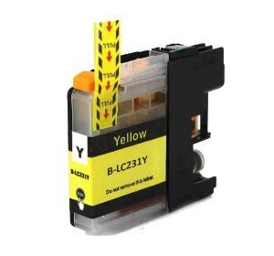 Compatible Premium Ink Cartridges LC231Y  Yellow Cartridge  - for use in  Printers