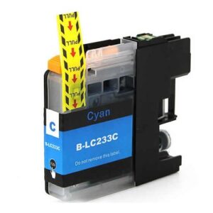 Compatible Premium Ink Cartridges LC233C  Cyan Cartridge  - for use in  Printers