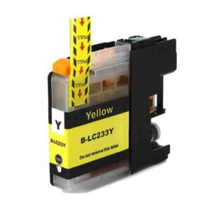 Compatible Premium Ink Cartridges LC233Y  Yellow Cartridge  - for use in  Printers