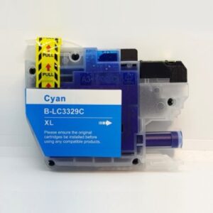 Compatible Premium Ink Cartridges LC3329XLC  High Yield Cyan Ink  - for use in  Printers