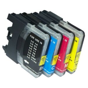 Compatible Premium Ink Cartridges LC67 / LC38  Set of 4 - Bk/C/M/Y  - for use in  Printers