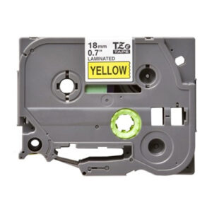 Compatible TZe641 18mm Black on Yellow P-Touch Tape- for use in  Printer