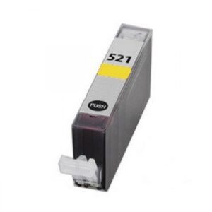 Compatible Premium Ink Cartridges CLI521Y  Yellow Ink - for use in  Printers