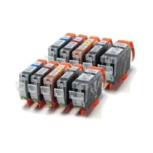 Compatible Premium Ink Cartridges CLI526  Bundle - 10 Cartridges **save!** - for use in  Printers