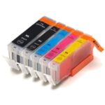 Compatible Premium Ink Cartridges PGI650XL + CLI651XL  Bundle - 5 Cartridges - for use in  Printers