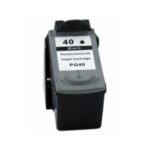 Compatible Premium Ink Cartridges PG40 Remanufactured Black Cartridge - for use in  Printers