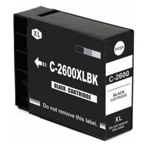 Compatible Premium Ink Cartridges PGI2600XLBK  XL Black Ink - for use in  Printers