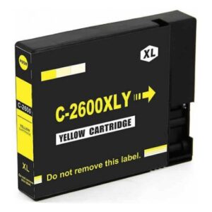 Compatible Premium Ink Cartridges PGI2600XLY  XL Yellow Ink - for use in  Printers