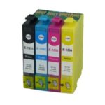 Compatible Premium Ink Cartridges 133  Cartridge Set of 4 (Bk/C/M/Y) - for use in  Printers