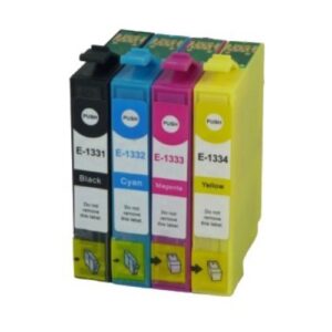 Compatible Premium Ink Cartridges 133  Cartridge Set of 4 (Bk/C/M/Y) - for use in  Printers