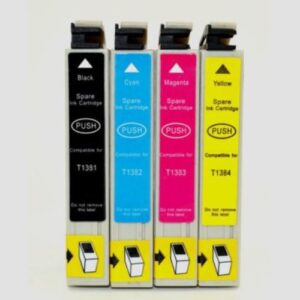 Compatible Premium Ink Cartridges 138  Cartridge Set of 4 (Bk/C/M/Y) - for use in  Printers