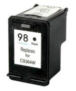 Compatible Premium Ink Cartridges 98BK Black Remanufactured Inkjet Cartridge - for use in  Printers