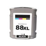 Compatible Premium Ink Cartridges 88XL  Black High Capacity Ink (C9396A) - for use in  Printers