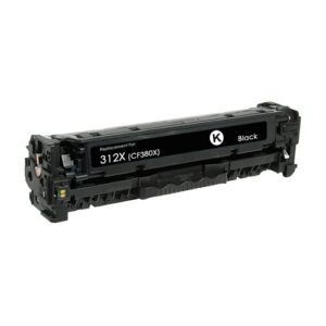 Compatible Premium Toner Cartridges 312X  Hi Yield Black Toner (CF380X) - for use in  Printers