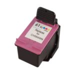 Compatible Premium Ink Cartridges HP61XLC High Yield 3C Remanufactured Inkjet Cartridge - for use in  Printers