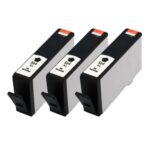 Compatible Premium Ink Cartridges 564XL  High Capacity Black Triple Pack - for use in  Printers