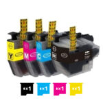 Compatible Premium 4 Pack  LC-3319XL Compatible Ink Cartridges Combo (High Yield of  LC-3317) [1BK  1C  1M  1Y] - for use in  Printers