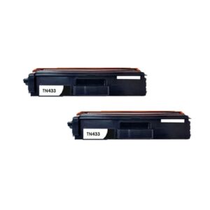 Compatible Premium 2 x TN443BK High Yield Black  Toner Cartridge - for use in  Printers