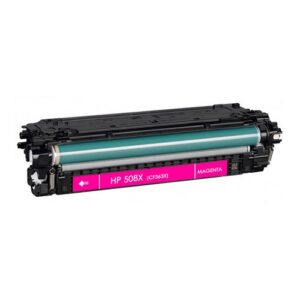 Compatible Premium Toner Cartridges CF363X (508X) Magenta Remanufacturer Toner Cartridge - for use in  and  Printers