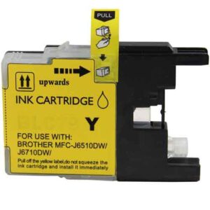 Compatible Premium Ink Cartridges LC40/LC71/LC73/LC75Y Yellow  Inkjet Cartridge - for use in  Printers